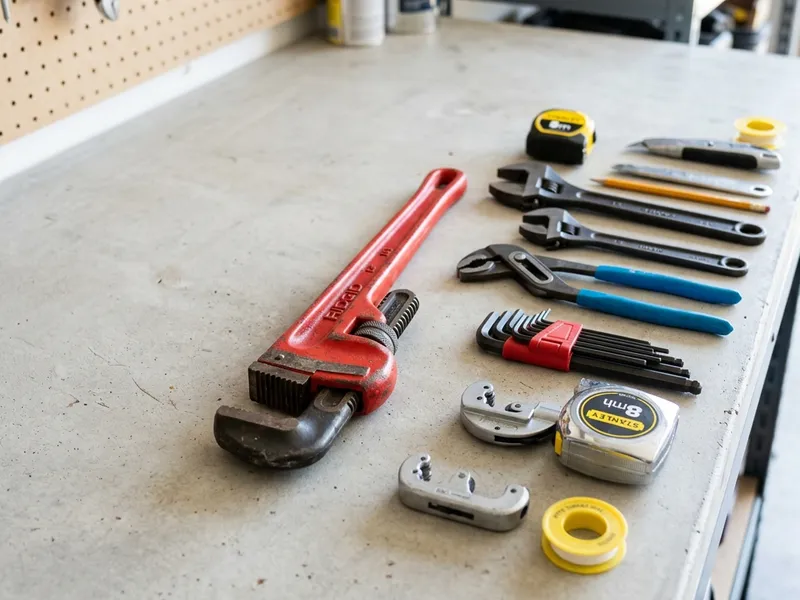 Professional plumbers in Seven Lakes, NC equipped with top-tier tools for residential and commercial plumbing services.